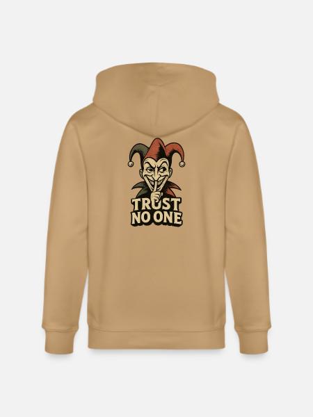 Funny April Fool's Day T-Shirt - Stanley/Stella Cultivator Organic Zip Hoodie - 