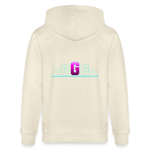 Letter G – Capital Varsity Alphabet Monogram - Stanley/Stella Cultivator Organic Zip Hoodie