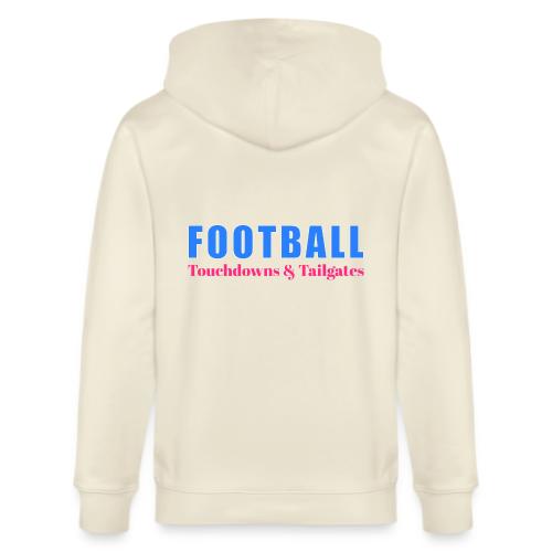 Football Touchdowns & Tailgates Design - Stanley/Stella Cultivator Organic Zip Hoodie