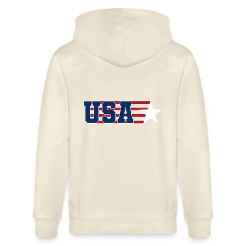 Star Stripe USA - Stanley/Stella Cultivator Organic Zip Hoodie