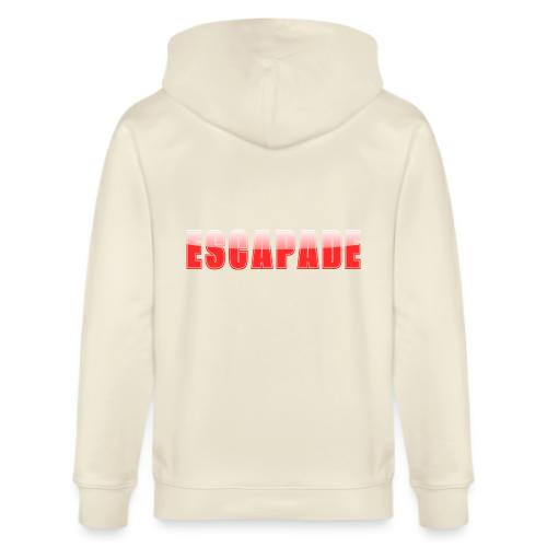 ESCAPADE Bold Typography Graphic Design - Stanley/Stella Cultivator Organic Zip Hoodie