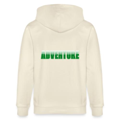 Adventure Typography Design for Apparel - Stanley/Stella Cultivator Organic Zip Hoodie