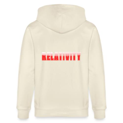 Relativity Science Typography Design - Stanley/Stella Cultivator Organic Zip Hoodie