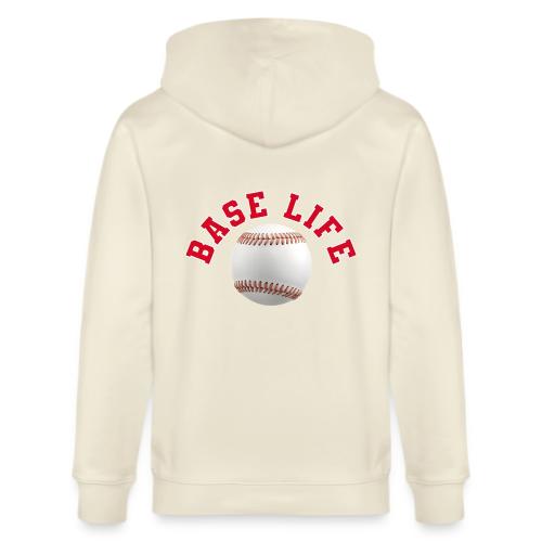 Baseball: Base Life Vibes - Stanley/Stella Cultivator Organic Zip Hoodie
