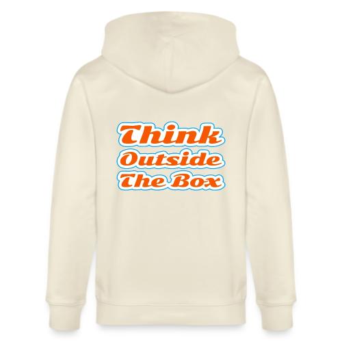 Think Outside the Box — Creative Mindset Script - Stanley/Stella Cultivator Organic Zip Hoodie
