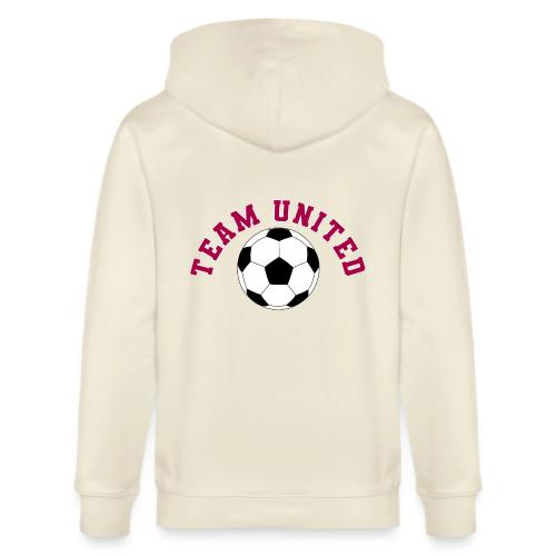 Team United Soccer Ball Sports Design - Stanley/Stella Cultivator Organic Zip Hoodie