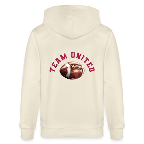 Team United American Football Design - Stanley/Stella Cultivator Organic Zip Hoodie