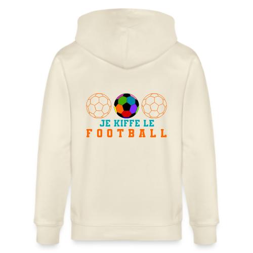 I love football - Stanley/Stella Cultivator Organic Zip Hoodie