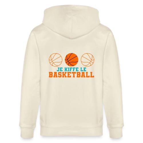 I love basketball - Stanley/Stella Cultivator Organic Zip Hoodie