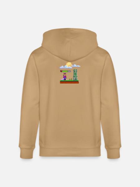 Pixel Heroine Art Design - Stanley/Stella Cultivator Organic Zip Hoodie -