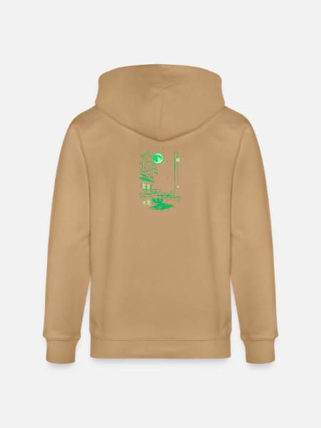 Moonlit Marina - Stanley/Stella Cultivator Organic Zip Hoodie -