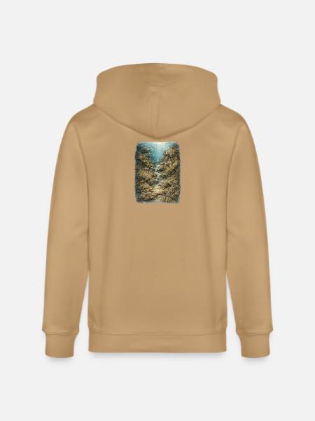 Hidden Ocean Animals - Stanley/Stella Cultivator Organic Zip Hoodie - 