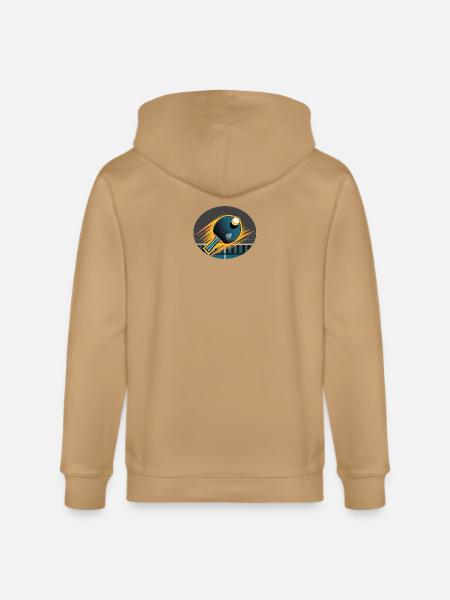 Table Tennis Velocity Burst - Stanley/Stella Cultivator Organic Zip Hoodie - 