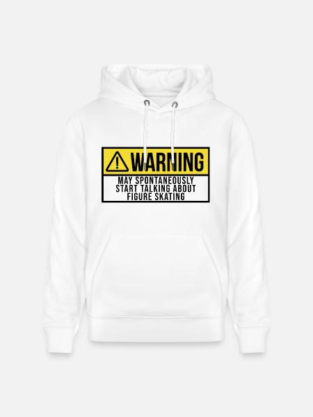 Figure Skate - Heavyweight Unisex Hoodie CRUISER by Stanley/Stella - white