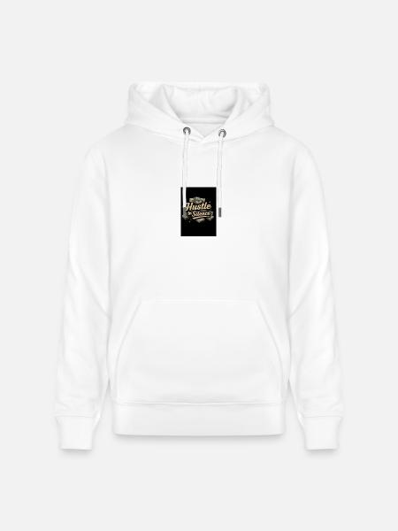 Motivational & Comfy Tee - Heavyweight Unisex Hoodie CRUISER by Stanley/Stella - white