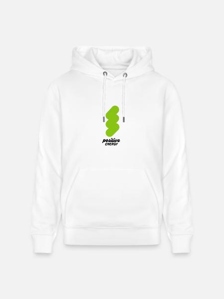 Positive Energy Neon Splash - Heavyweight Unisex Hoodie CRUISER by Stanley/Stella - white