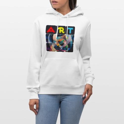 Art of Stripes and Shades - Heavyweight Unisex Hoodie CRUISER by Stanley/Stella