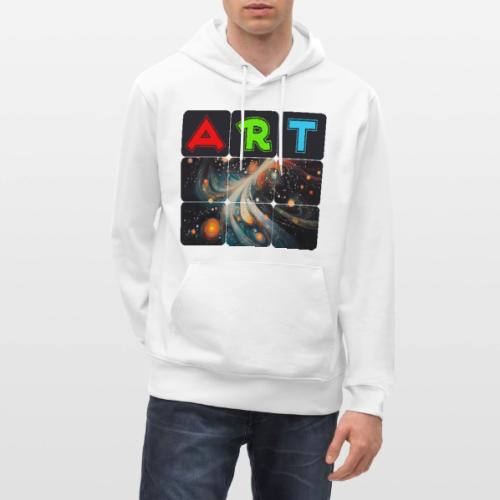 Swirls of Colorful Art - Heavyweight Unisex Hoodie CRUISER by Stanley/Stella