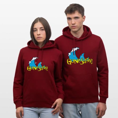 Gone Surfing - Heavyweight Unisex Hoodie CRUISER by Stanley/Stella