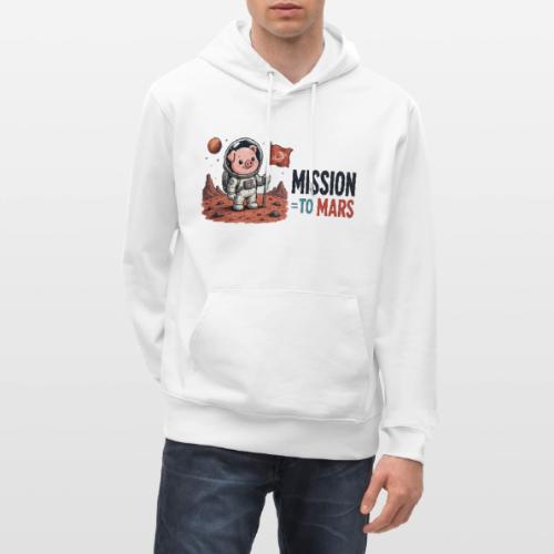 Mission To Mars Space Pig - Heavyweight Unisex Hoodie CRUISER by Stanley/Stella
