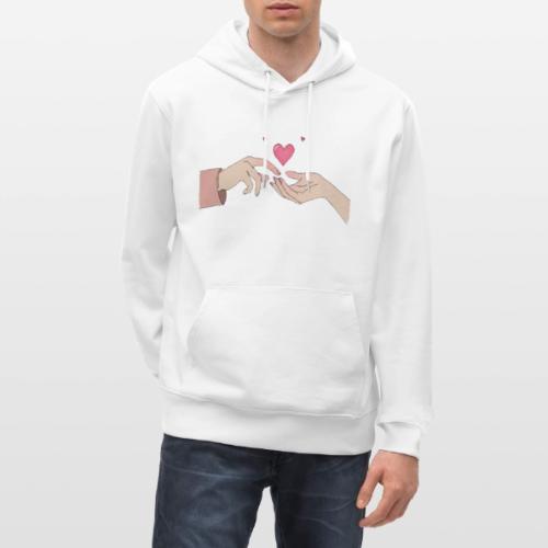 Valentine’s Touch - Heavyweight Unisex Hoodie CRUISER by Stanley/Stella