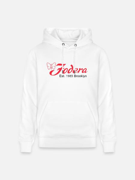 fodera_bass_guitar_logo_black - Heavyweight Unisex Hoodie CRUISER by Stanley/Stella - white