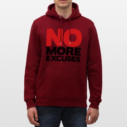 No More Excuses - Heavyweight Unisex Hoodie CRUISER by Stanley/Stella