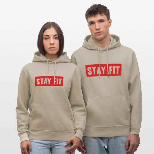 Stay Fit - Heavyweight Unisex Hoodie CRUISER by Stanley/Stella