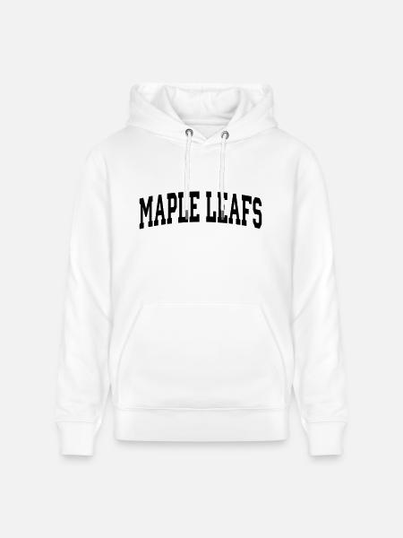 Maple Leafs-block - Heavyweight Unisex Hoodie CRUISER by Stanley/Stella - white