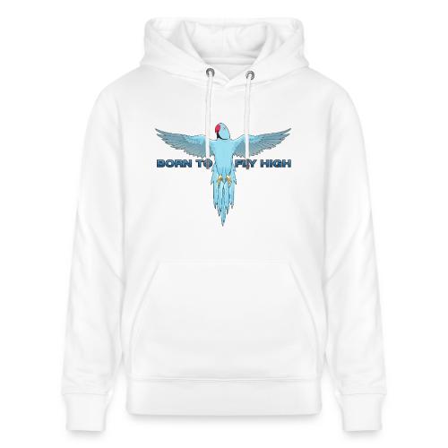 Blue Born To Fly High PNG Logo - Heavyweight Unisex Hoodie CRUISER by Stanley/Stella