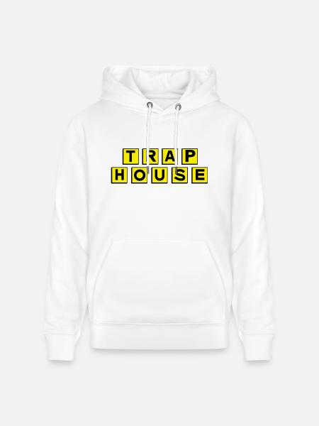 Trap House - Heavyweight Unisex Hoodie CRUISER by Stanley/Stella - white