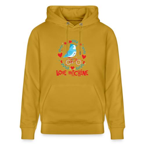 Cute Love Machine Bird - Heavyweight Unisex Hoodie CRUISER by Stanley/Stella
