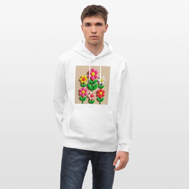 3D Flowers and Butterflies in Amber, Floral Design