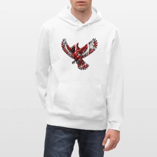 Cardinal in Flight - Heavyweight Unisex Hoodie CRUISER by Stanley/Stella