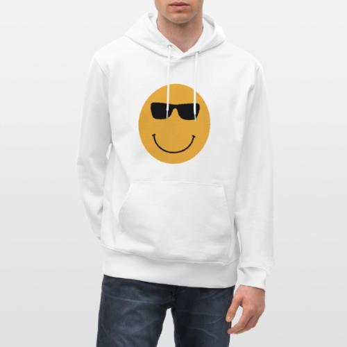 Orange Face with Sunglasses - Heavyweight Unisex Hoodie CRUISER by Stanley/Stella