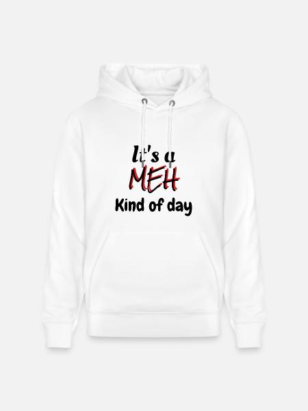 MEH - Heavyweight Unisex Hoodie CRUISER by Stanley/Stella - white