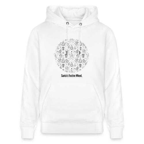 Santa's Festive Wheel T-Shirt - Heavyweight Unisex Hoodie CRUISER by Stanley/Stella