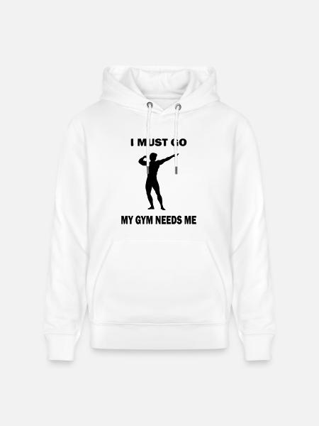 mygym - Heavyweight Unisex Hoodie CRUISER by Stanley/Stella - white