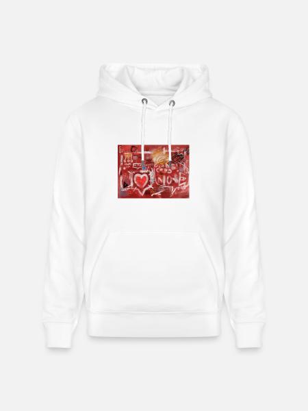 Connected Alone - Heavyweight Unisex Hoodie CRUISER by Stanley/Stella - white