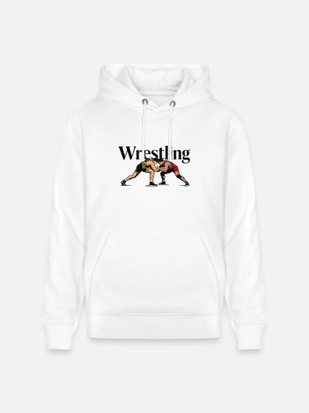 wrestling - Heavyweight Unisex Hoodie CRUISER by Stanley/Stella - white