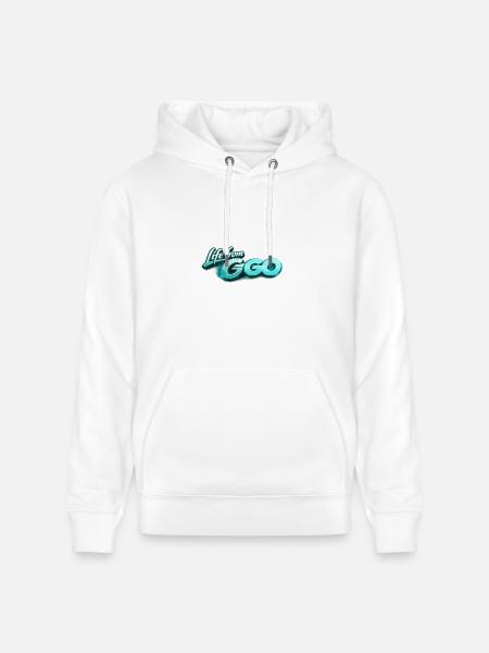 Life from GO - Heavyweight Unisex Hoodie CRUISER by Stanley/Stella - white