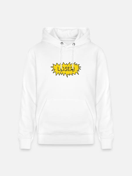 Loser! - Heavyweight Unisex Hoodie CRUISER by Stanley/Stella - white
