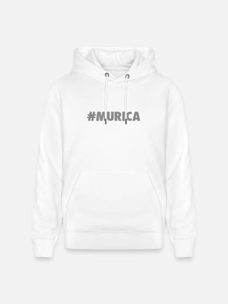 -Murica - Heavyweight Unisex Hoodie CRUISER by Stanley/Stella - white