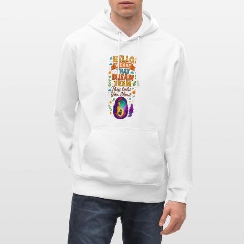 Dream Team Inspirational Graphic - Heavyweight Unisex Hoodie CRUISER by Stanley/Stella