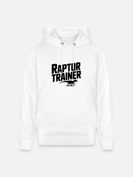 Raptor Trainer - Heavyweight Unisex Hoodie CRUISER by Stanley/Stella - white