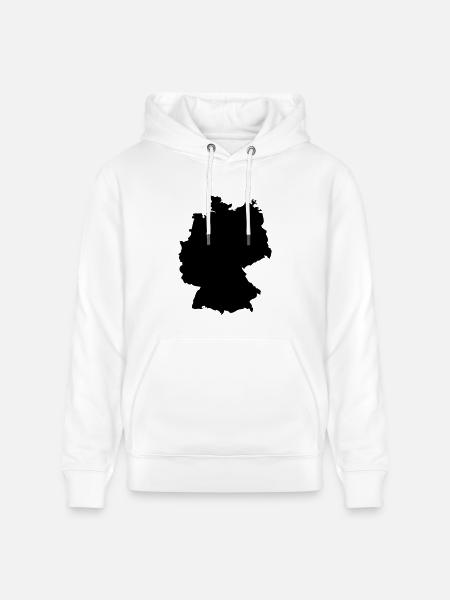 germany - Heavyweight Unisex Hoodie CRUISER by Stanley/Stella - white