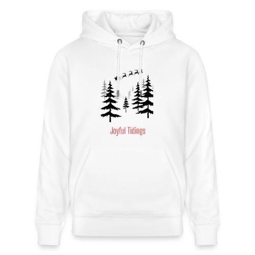 Joyful Tidings Christmas T-Shirt - Heavyweight Unisex Hoodie CRUISER by Stanley/Stella