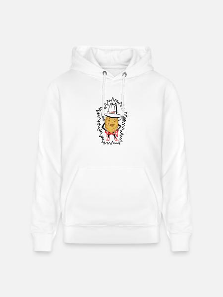 Slim Chipley - Heavyweight Unisex Hoodie CRUISER by Stanley/Stella - white