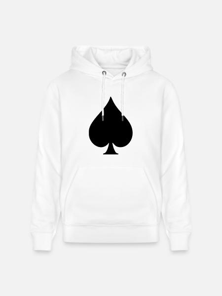 Spade - Heavyweight Unisex Hoodie CRUISER by Stanley/Stella - white