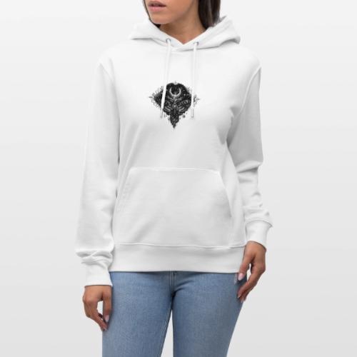 Crescent Moth - Heavyweight Unisex Hoodie CRUISER by Stanley/Stella
